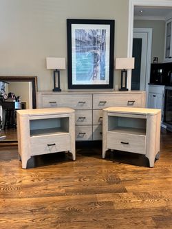 Frontgate dresser and matching nightstands