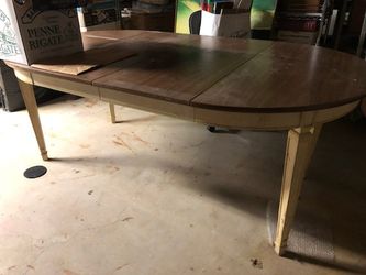 Table and 4 chairs- Originally- $400- 75$