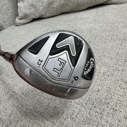 Callaway FT Draw 9 Fairway Wood 23° Jikura Vista Pro 55 R2 Flex Shaft RH 37.5”