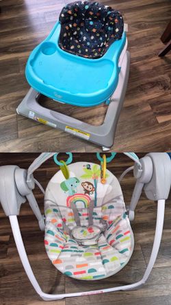 Baby walker and baby swing