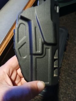 Safari gun holster for Glock 17 Gen 3 outside waistband