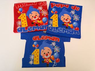 Plim plim playeras / camisas para fiestas
