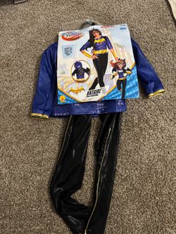 Superhero batgirl costume