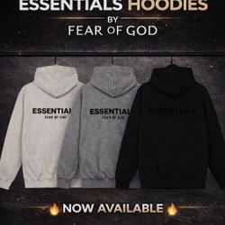 The Fear Of God Essentials Hoodies 
XXS-XXL