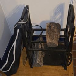 Firewood Rack With Bag