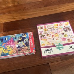 2 NEW Jigsaw Puzzle's