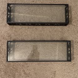 Glass Wall Shelves