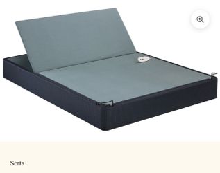 Queen seta power platform and mattress