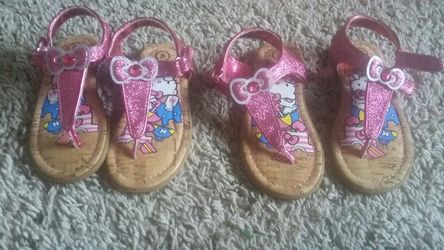 HELLO KITTY SANDALS size 8 been sold bt other is still available