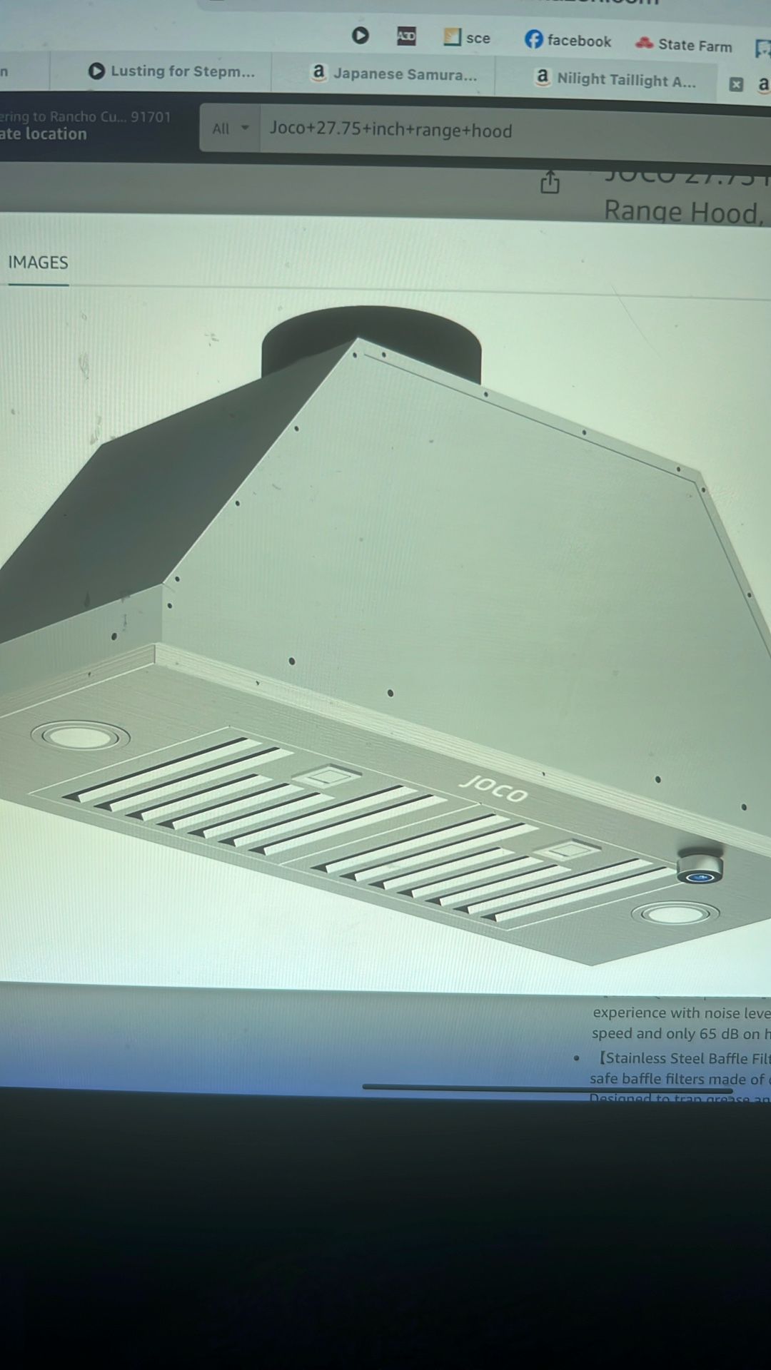 NEW 27.75” Built-in/Insert Range Hood. 900 CFM Stainless Steel Kitchen Vent Hood, Convertible for Ducted or Ductless Installation, 4-Speed Knob Contro