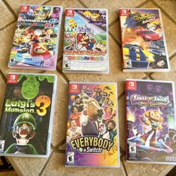 Nintendo Switch Games 🤩 Mario And Etc