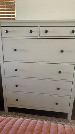 White, Tall  Hemnes Dresser