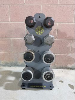 Dumbbell Set with Stand