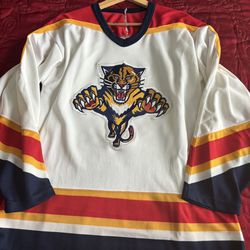 1997 Florida Panthers original jersey CCM signed by Ed Jovanovski