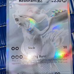 RESHIRAM EX FULL ART RARE