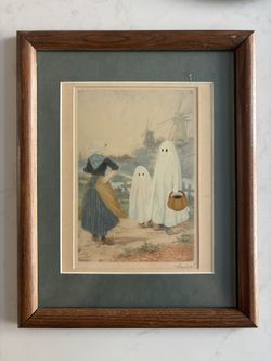Hand Painted Halloween Decor