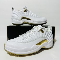 Rare Men's Size 6.5/ Women Size 8 - Jordan 12 Low Golf The Masters Pack 2022 (DM0106-117).