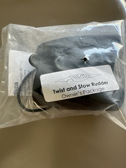 Twist and Stow Rudder
