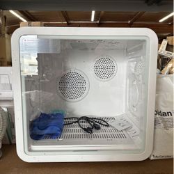 82L Pet Dryer Box for Cats and Small Dogs, Cat Drying Box with Ultra Quiet 360° Automatic Drying,Smart Temperature Control,Fresh Air System and Negati
