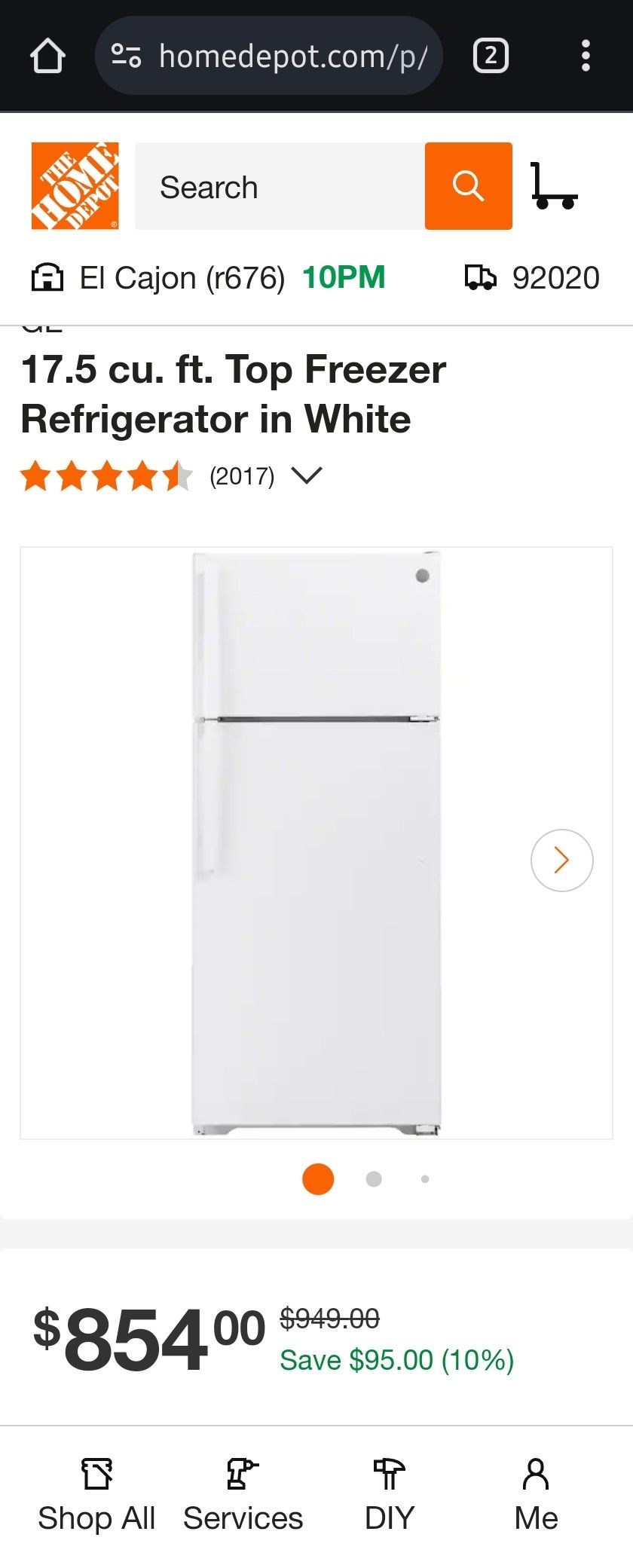 Ge Refrigerator