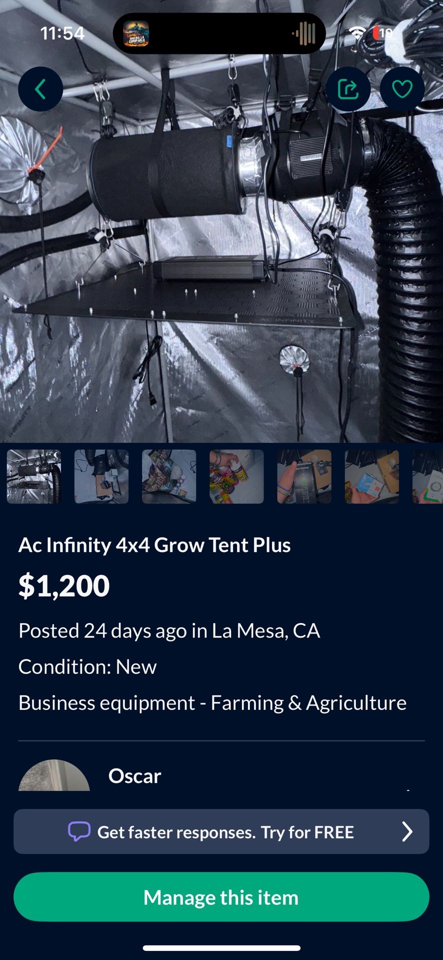 Ac Infinity Grow Tent 4x4