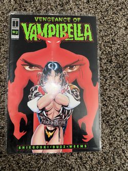 Vengeance of Vampirella #2 (VF+) Art by Buzz! Harris Comics 1994