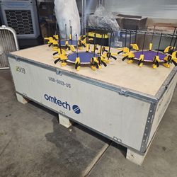 OMTech Polar+ 55W Desktop CO2 Laser Engraver and Cutter with Two Rotary Axes