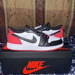 *SOLD* Jordan 1 Low Black Toe (GS)