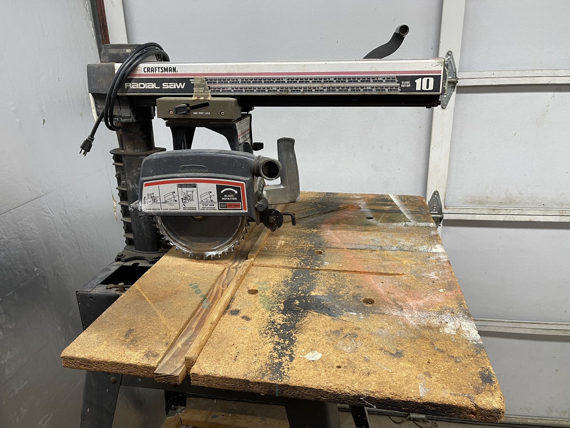 Radial Arm Saw Craftsman