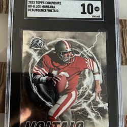 Graded Joe Montana, Jerry Rice, Steve Young 
