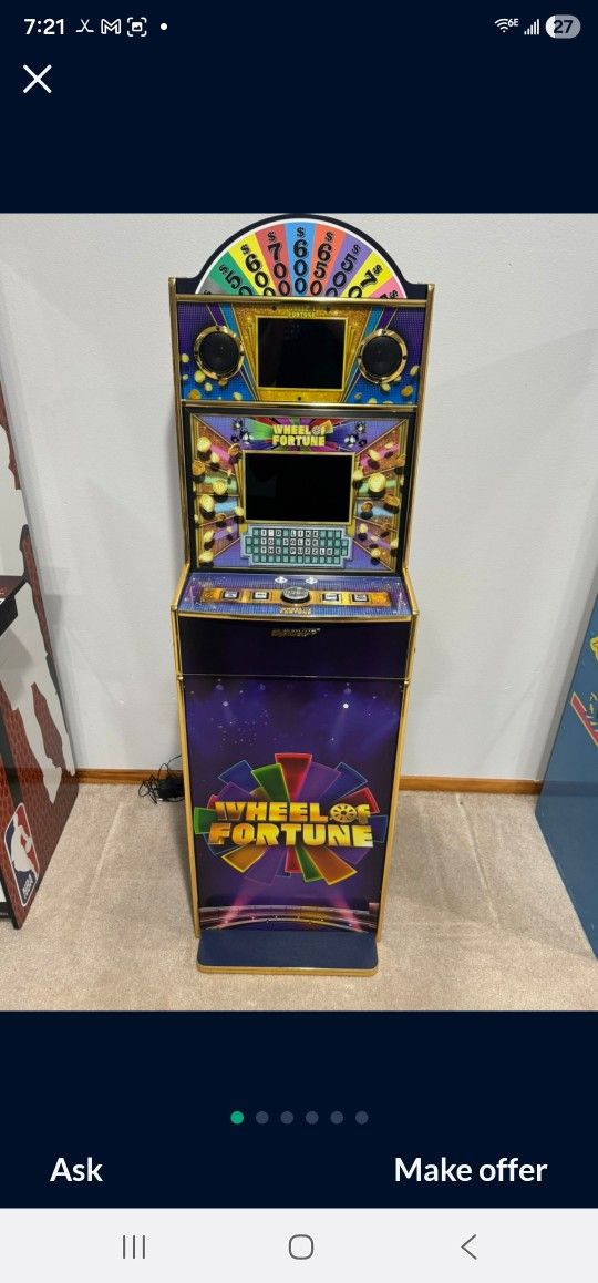 Stand Up 1up Wheel Of Fortune