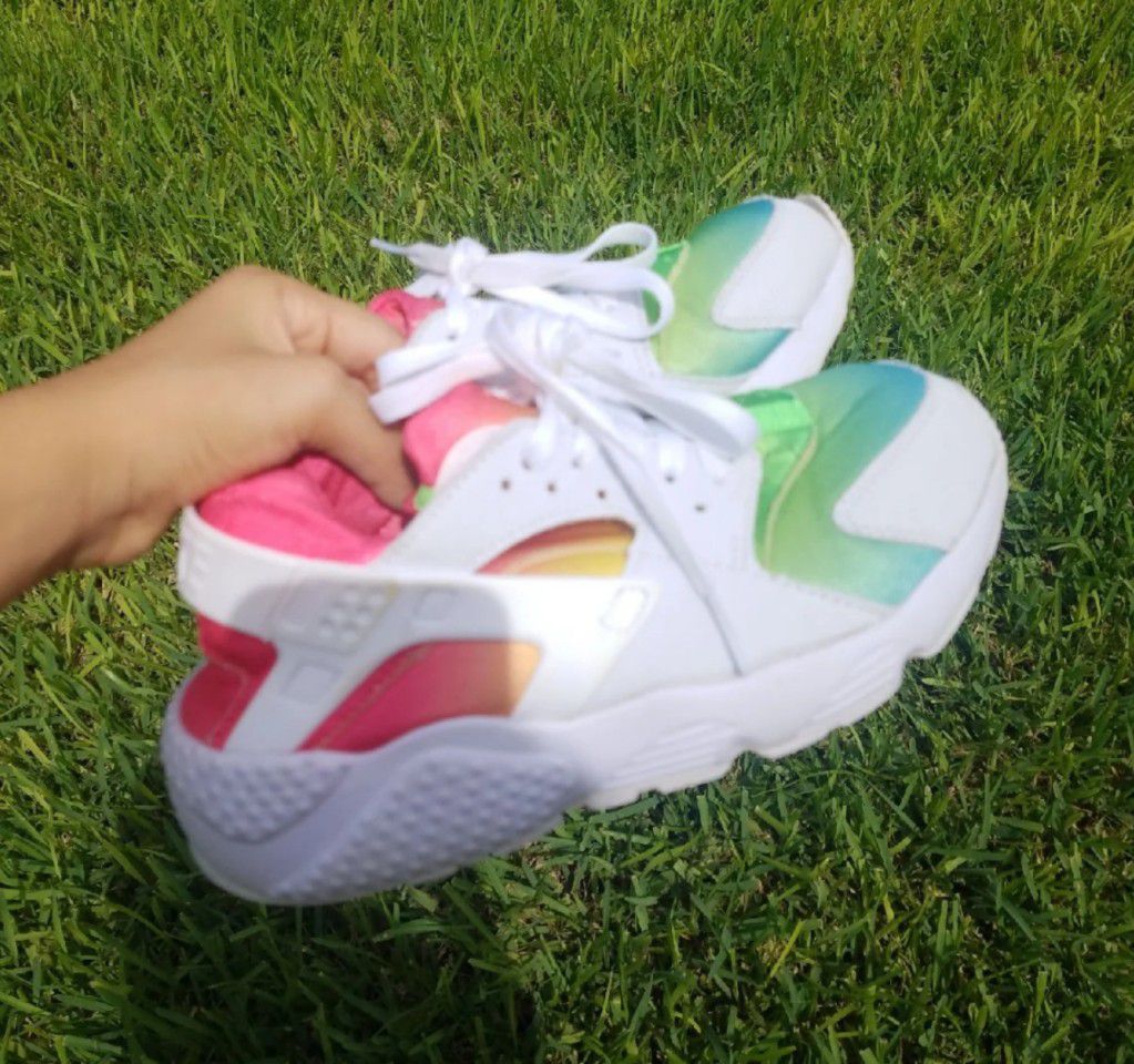 Womens Nike Air Rainbow Huraches