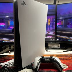 PS5 PlayStation 5 Digital 825 GB W/ Controller | Cables 