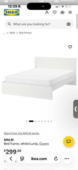 IKEA queen bed frame