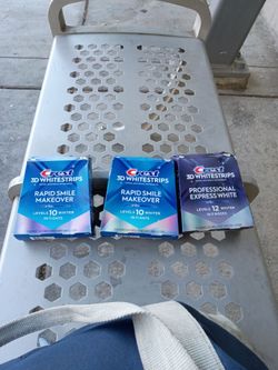 Crest 3D whitening strips