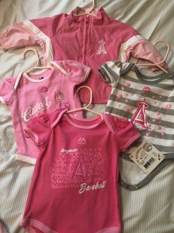 Baby girl Angels jacket and onesies
