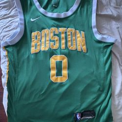 NBA Nike Jayson Tatum Stitched City Connect Men’s Jersey Size Large