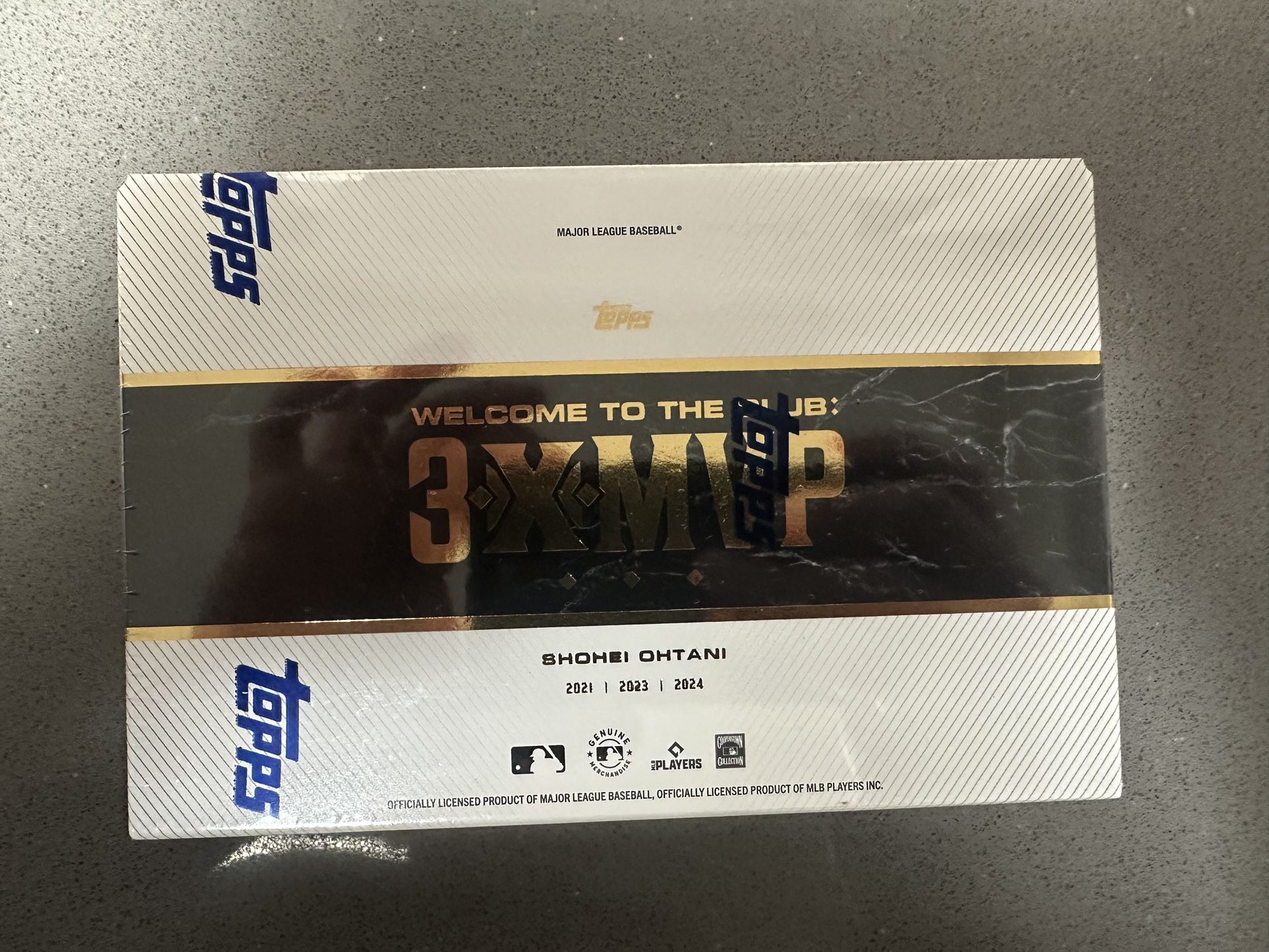 2025 Topps Welcome to the Club: 3X MVP Shohei Ohtani Hobby Box Factory Sealed
