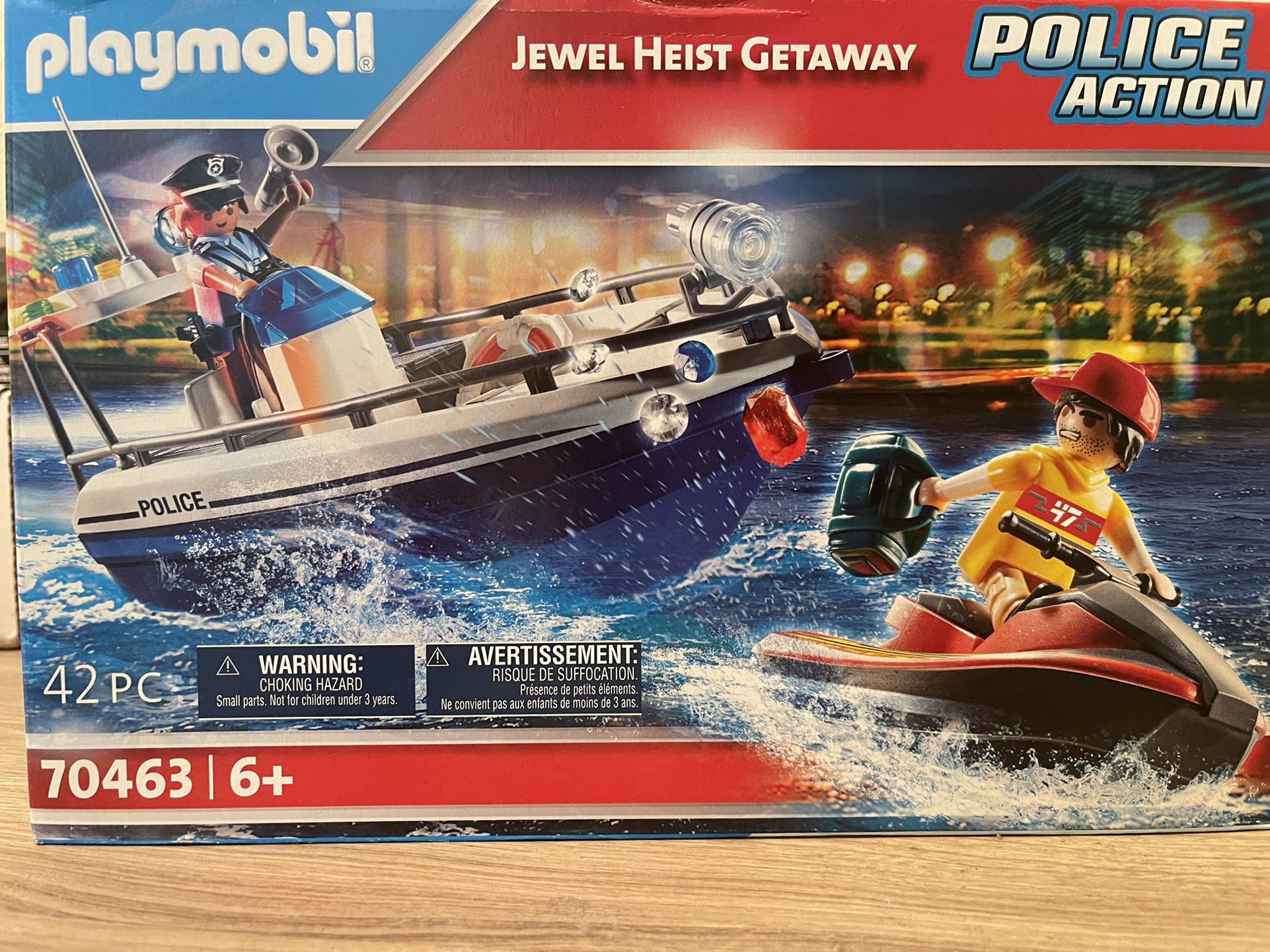 Playmobil Jewel Heist Getaway 70463 Build Like Lego 