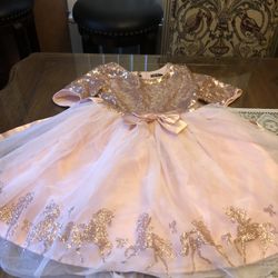 Girls Size 6 Worn Once Party Dress