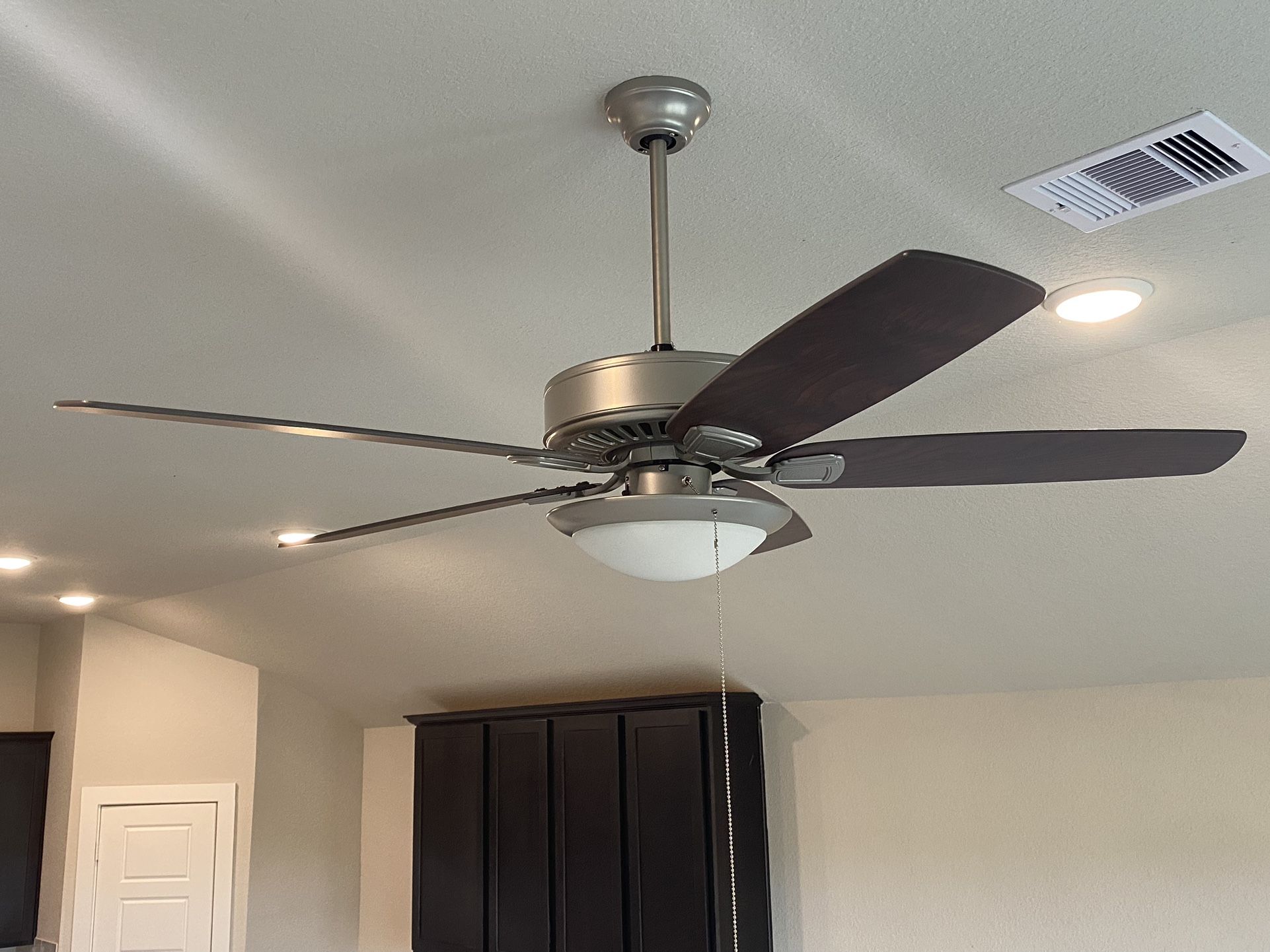 2 New Ceiling Fans Old Jack Led Light with Slider Fan Controls