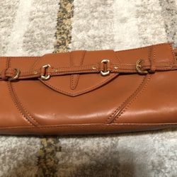 Via Spiga Genuine Leather Clutch 