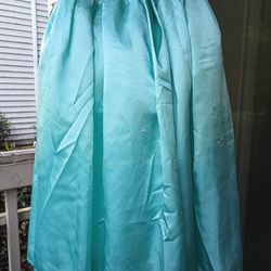 Ladies Tutu Skirt, Sz M-L Turquoise