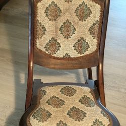 Small Child Antique Folding Rocker