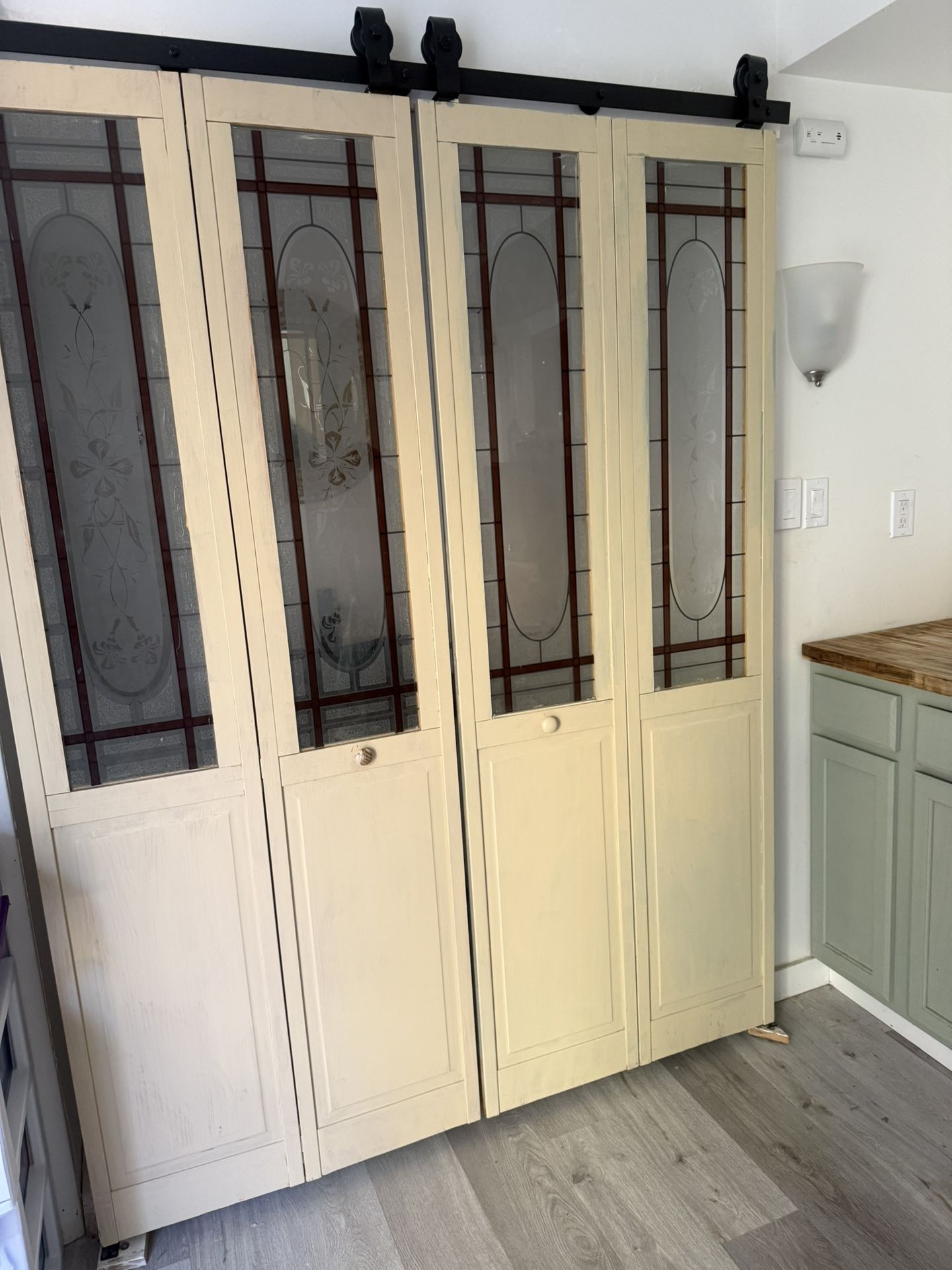 Double Barn Door Fits 5 Foot Opening ..