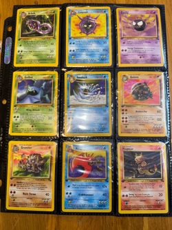 Pokémon 1999 1st Ed Fossil Mint Pack Pulled Cards