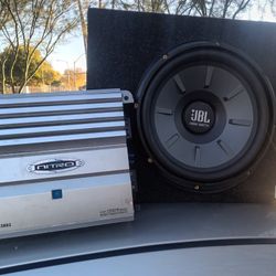 Single Cab Truck Box 12-in JBL And Amplifier