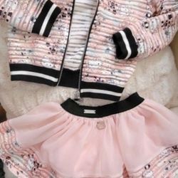 Girls Hello Kitty Jacket & Skirt 5t, 5/6 Dress, Tutu