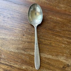 Antique 1921 Oneida Community Plate Silver Grosvenor Sugar Spoon