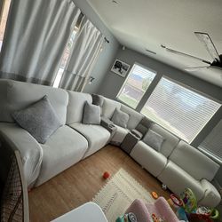 Full Reclining sectional - $1000 OBO 